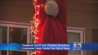 Neighbors Call 911 Over Scary Christmas Decorations