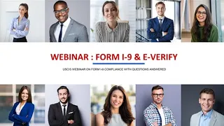 USCIS DHS Webinar - Form I 9 Updates and Questions Answered