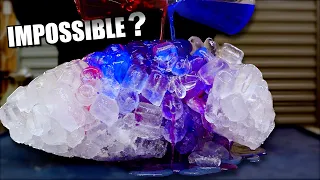 Extremely HOT Resin vs ICE! - Let's try this again