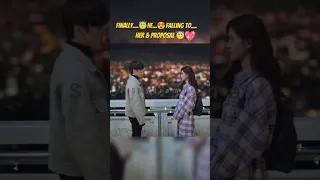 finally he proposed to her😇🥰 only for love #weizheming#shenyujie#dylanwang#bailu#cdrama#shorts