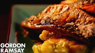 Roasted Mackerel with Garlic and Paprika | Gordon Ramsay