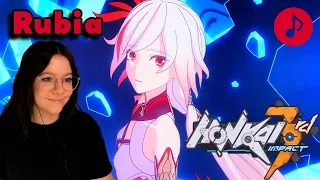 SUCH A BEAUTIFUL SONG! 🎵🎶 | Reacting to Honkai Impact 3rd Music - Rubia