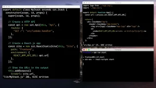 Setting serverless environment variables in React