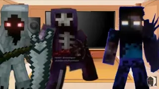 Red Legion reacts to Entity 303(me) and Dreadlord Vs Herobrine Part 2