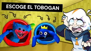 NO ELIJAS EL TOBOGAN INCORRECTO!! 😨😈 (Pick a Slide Roblox)