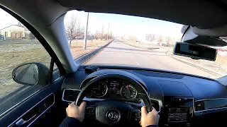 2014 Volkswagen Touareg 3.6 FSI 4Motion (249HP) POV TEST DRIVE