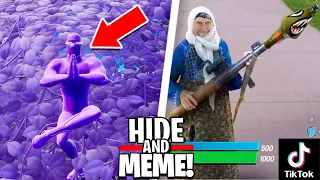 Hide and Tiktok in Fortnite!