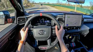 2024 Toyota Tundra TRD Pro - POV Test Drive (Binaural Audio)