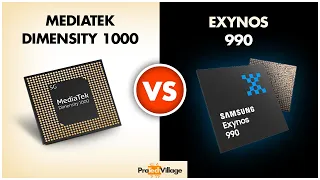 Samsung Exynos 990 vs Mediatek Dimensity 1000 | Quick Comparison | Who wins?
