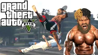 Grand Theft Auto V: Hardest Knockouts (K.Os) #7 (MMA Skills, Punches, Brutal Kills, funny Deaths)