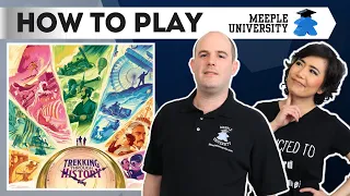 Trekking Through History - How to Play Board Game