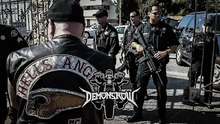 Hells Angels Run In With The Police!