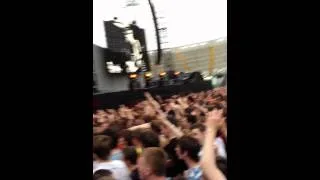 Red Hot Chili Peppers Can't stop Live Dublin 2012 The Pit moshing