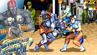 Street Fighter II: Champion Edition - Dhalsim (Arcade / 1992) 4K 60FPS