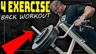 "4" Exercise Explosive Mass Building Back Workout