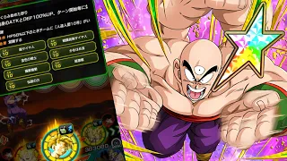 100% INT 4 ARMED TIEN WITH LEVEL 10 LINK SKILLS SHOWCASE! | Dragon Ball Z Dokkan Battle