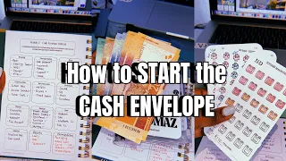 💸HOW TO START USING THE CASH ENVELOPE SYSTEM | MODULE 2