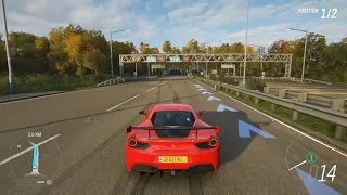 Forza Horizon 4 (Xbox One) - 1 v 1 highway race victory against another player
