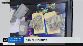 Dozens of machines seized, multiple arrested in Pomona gambling ring bust