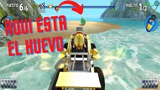 RETO ENCONTRAR LOS HUEVOS PASCUA *ahora todos los pollos son mios* | Beach Buggy Racing | STIFF LXR