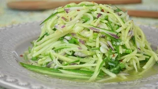 Fresh Cucumber Salad with Lime Dressing Recipe