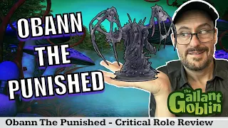 Obann the Punished Prepainted Mini Review - Critical ROle D&D WizKids