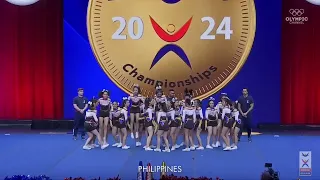 Team Philippines All Girl Elite ICU World Cheerleading Championship 2024 Semi Finals