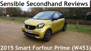 Sensible Secondhand Reviews: 2015 Smart Forfour (W453) 0.9 Turbo Prime Premium