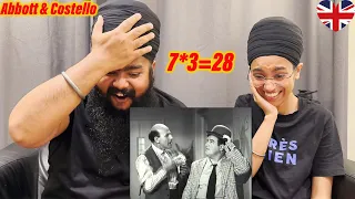 INDIAN Couple in UK React on Abbott & Costello 7 x 13 = 28