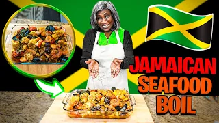 HOW TO MAKE A JAMAICAN SEAFOOD BOIL WITH SAUCE | STEP BY STEP|
