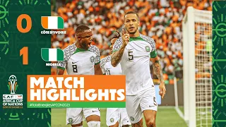 HIGHLIGHTS | Côte d'Ivoire 🆚 Nigeria #TotalEnergiesAFCON2023 - MD2 Group A