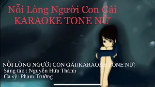 Nỗi Lòng Người Con Gái (Karaoke Tone Nữ) - Phạm Trưởng