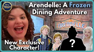 Arendelle: A Frozen Dining Adventure (Show & Dining Review) & BONUS Pirate Night Menu | Disney Wish