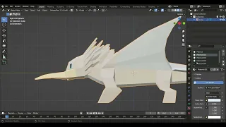 Low-Poly Bewilderbeast Modeling | 20 Minute Challenge