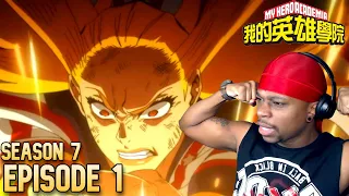 Star And Stripe's Quirk Is OP!! | My Hero Academia Season 7 Episode 1 REACTION