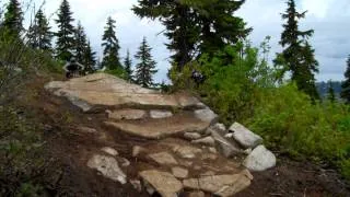 Saturday Stevens Pass Shredfest on Slingshot Wookie