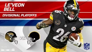Le'Veon Bell's 155 Total Yards & 2 TDs! | Jaguars vs. Steelers | Divisional Round Player HLs