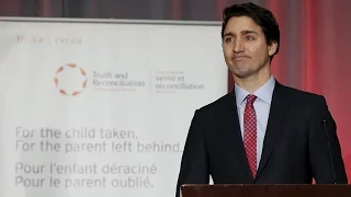 Justin Trudeau shares his school experience with the Truth and Reconciliation Commission