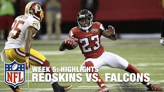 Redskins vs. Falcons | Week 5 Highlights | NFL