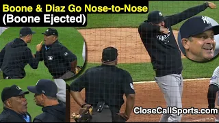 E182 - Aaron Boone & Laz Diaz Go Nose-to-Nose in Old-School Manager-Umpire Argument Over Strike Zone