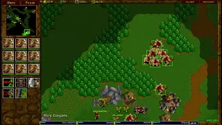 Warcraft 2 Garden of War 3v3