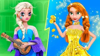 Anna Rica vs Elsa Pobre