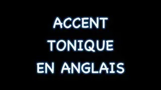 L'accent tonique en anglais (5 règles de base pour améliorer votre prononciation anglaise)