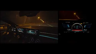 Mercedes A45S AMG Edition 1 / 0km/h - +200km/h Speedtest on Highway