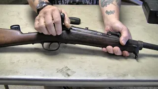 Disassembly Italian 1870 Cavalry Carbine prep for shooting