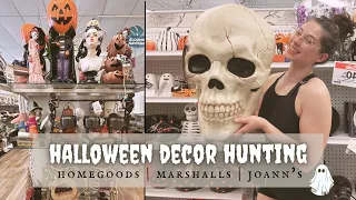 HALLOWEEN DECOR HUNTING 🖤 - Major CODE ORANGE @ HomeGoods + Marshalls + Joann's 🎃👻