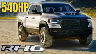 2025 Ram 1500 RHO Revealed With 540 Horsepower