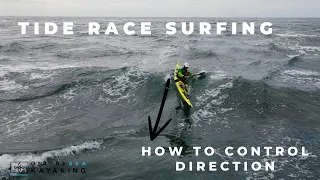 How to control direction in a tide race - Paddling in tide online course