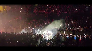 Shinsuke Nakamura entrance.  WWE Raw Live in Birmingham UK. 17th April 2024.