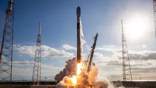 [Annulation météo T-8 min] LANCEMENT SPACEX TRANSPORTER 1 ( Fusée FALCON 9 )